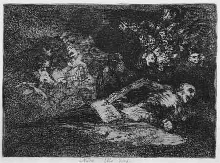 Francisco Goya "Nada. Ello dir"